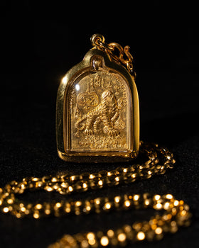 Tiger Armour Ban Fang Brass Bullet Italian Gold Frame - LP Chanai