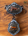AMULET SET - Suea Hua Khad x Phaya Saming Phet Klap - LP Chanai - LTD Edition Case Black
