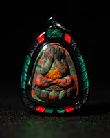 Phra Pidta Headless Hunting Tiger - LP Chanai - Camo Green (Ltd Edition)