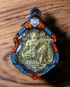 Phra Lersi Saming Prai Amulet Gold - LP Chanai