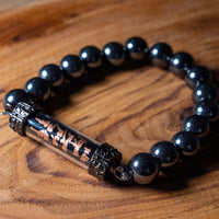 Sacred Yantra Takrut Bracelet - Luang Phor Maha Sila