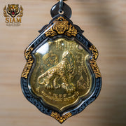 5 Tigers Subdue The Enemy Thai Amulet - LP Chanai