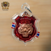 King Tiger - Ltd Edition Red & Bronze - Racha Phayak - Phra Khru Palat Manat