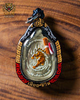 Tiger With 9 Lives - Suea 9 Chiwit Amulet - Red - LP Chanai